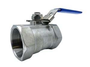 VIP 1 Piece 316 S/S Reduced Bore Ball Valve, PTFE Seats & Seals, Class 1000, Lockable Lever, Screwed BSPP Female Ends