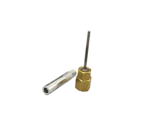 VIP BSP Needle Gauge Adaptor, 1/8" Pin, with Aluminium Needle Guard