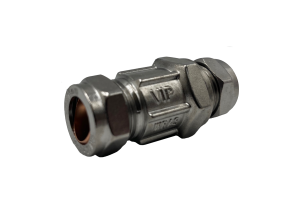 VIP Chrome Plated Heavy Duty Full Bore Ball Valve, Screwdriver Slot