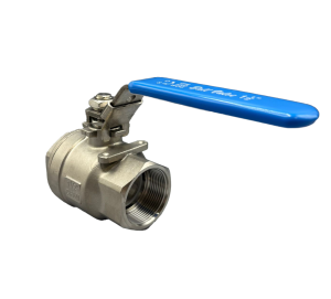 Mars BSP Stainless Steel Reduced Bore Ball Valve, Carbon Filled PTFE Seats, Anti-Static Design, Raised ISO Pad, Lockable Lever