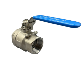 Mars BSP Stainless Steel Reduced Bore Ball Valve, Carbon Filled PTFE Seats, Anti-Static Design, Raised ISO Pad, Lockable Lever