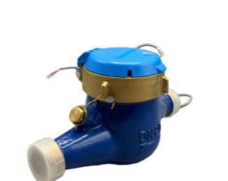 VIP Multi-Jet Cold Water Meters, Internal Strainer, Male Union Ends, Complete with Pulse Output
