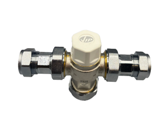 VIP 2 in 1 Thermostatic Failsafe Mixing Valves with Check Valves & Strainers