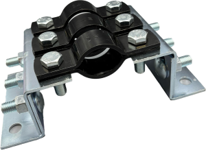 VIP 3mm Nylon Coated Light 3 Band Cleated Anchor