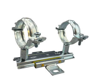 VIP Double Slider Guides For Carbon Steel Pipes - 1.2kN