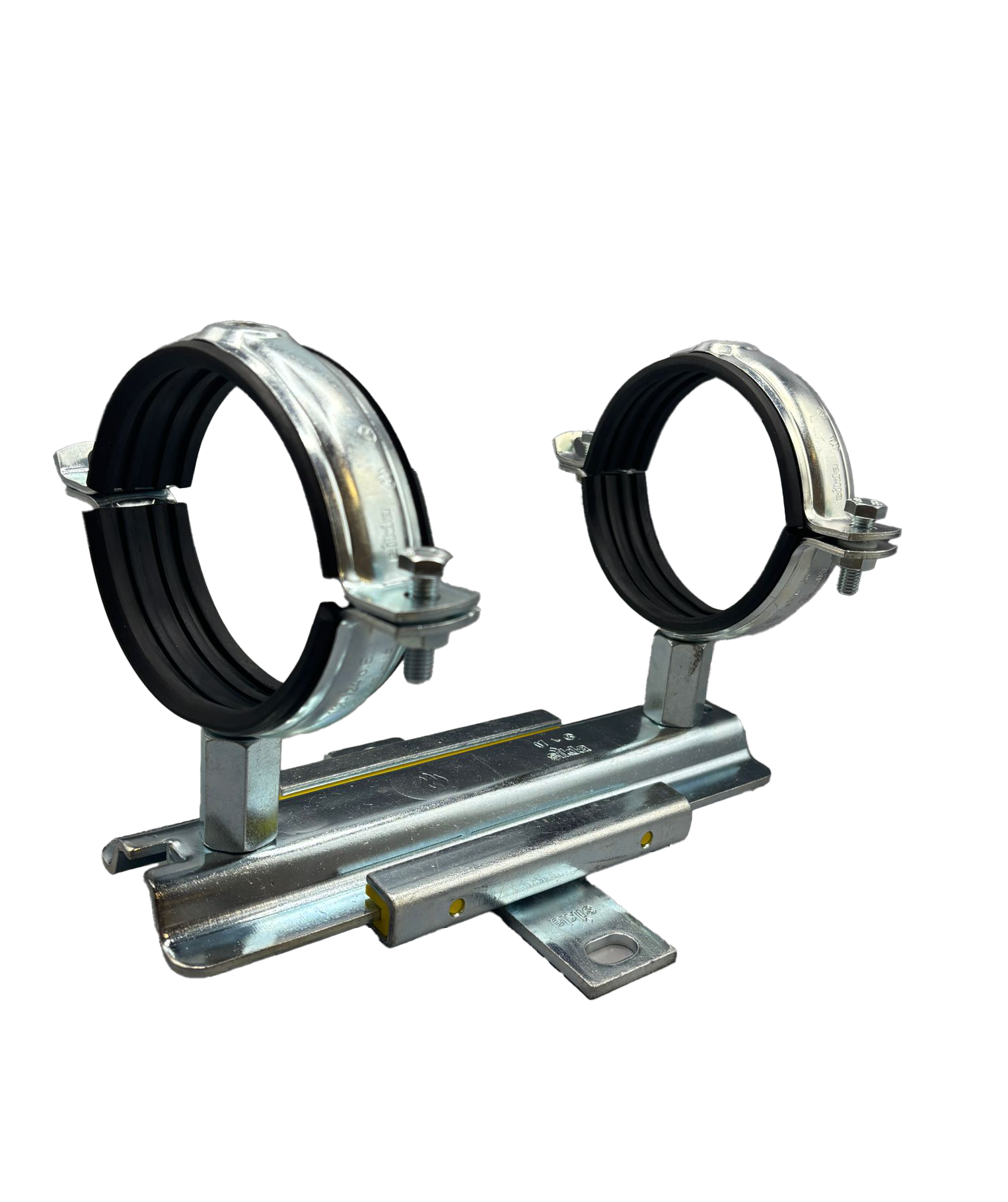 VIP Heavy Duty Double Slide Guides For Copper Pipes, Complete with Lug - 9kN