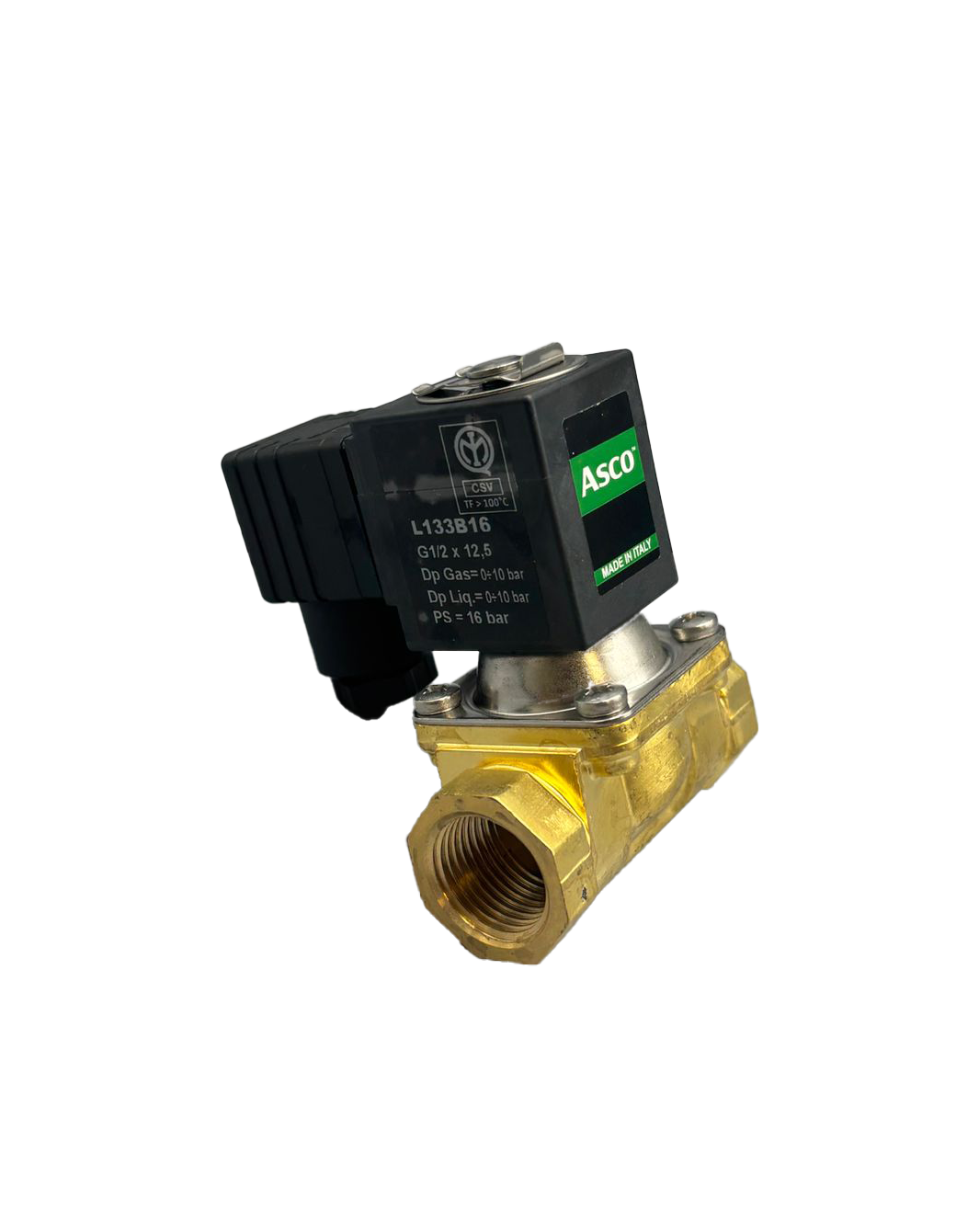 VIP Type L133 - Zero Rated (D/A) A.O.G.W Range 0 - 115 PSI (90c) Normally Closed - Energize To Open (NCEO), 240v