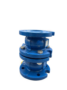 Watts / Socla Double Check Valve, Epoxy Coated Cast Iron Non-Return Valve, Stainless Steel Springs with NBR Seal, Flanged PN16 Ends