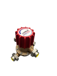 Dynafluid Natural Finished Steam & Water Mixing Valves, Complete with 3 Unions & 1 Non Return Valve For Steam Services