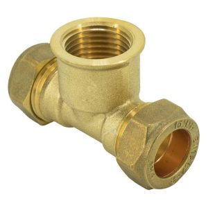 Compression FI Reducing Tee