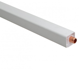 White Single Pipe Covers (2.5 Meter Length)