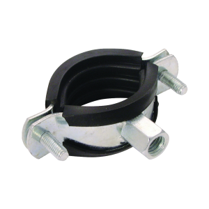 Rubber Lined Pipe Clips, M10