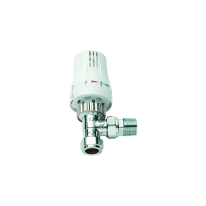 White Thermostatic Radiator Valve, A Rated