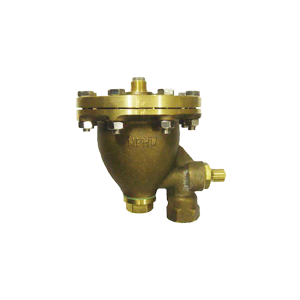 Nabic AE-MPHW-015 Medium Pressure Hot Water Auto Air Eliminator with Integral Lockshield Valve