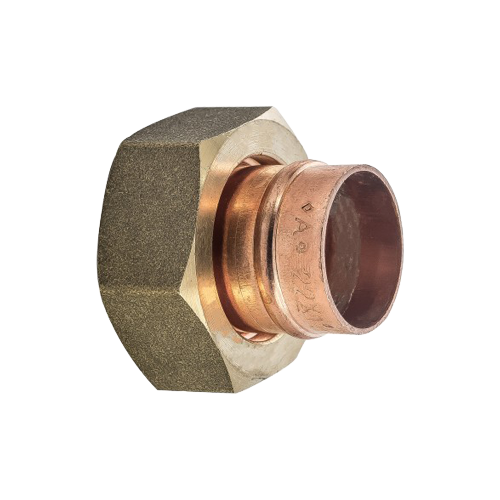 Solder Ring Straight Union Adaptors