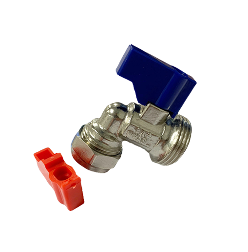 VIP BSP Compression Angled Washing Machine Tap