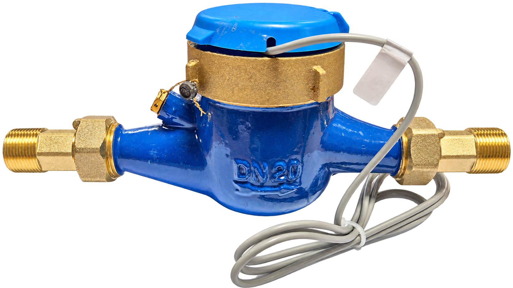 VIP Multi-Jet Cold Water Meters, Internal Strainer, Male Union Ends, Complete with Pulse Output - Image 2