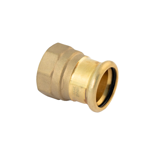 Copper M Profile Straight Female Connectors