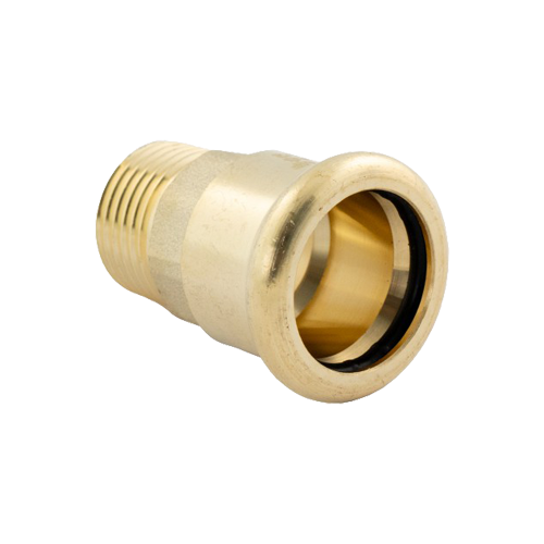 Copper M Profile Straight Male Connectors