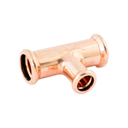 Copper M Profile Reduced Tees