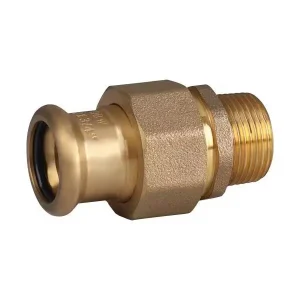 Copper M Profile Straight Male Union Connector